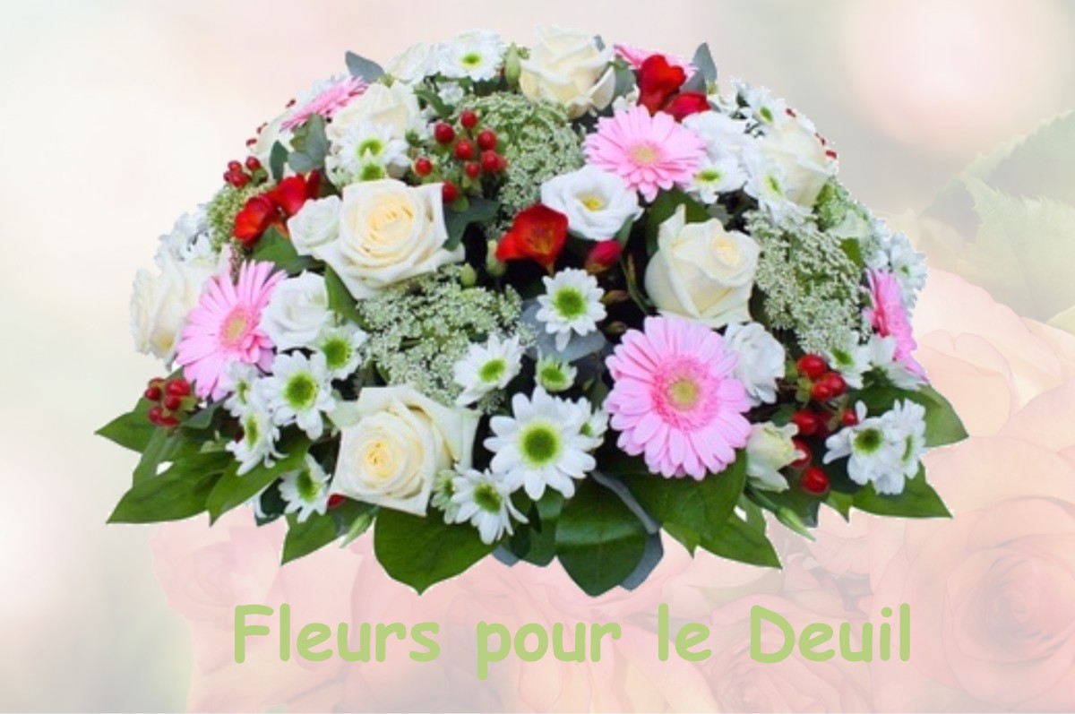 fleurs deuil PAIZAY-LE-CHAPT